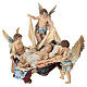 Nativity manger with putti, A. Tripi 30 cm s3