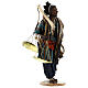 Homem africano com balança para presépio Angela Tripi altura média 30 cm s5
