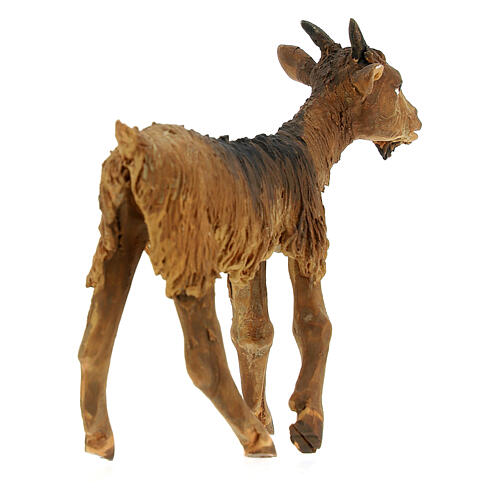 Goat statue 18 cm Angela Tripi terracotta 4
