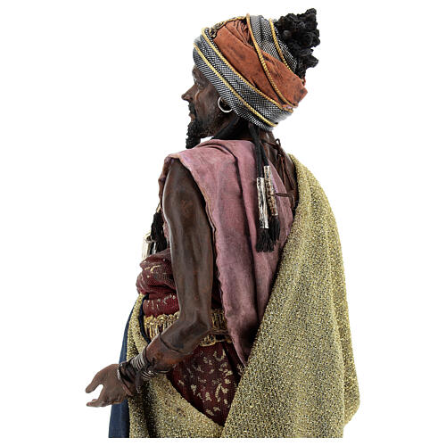 Re Magio nero 30 cm Angela Tripi terracotta 6