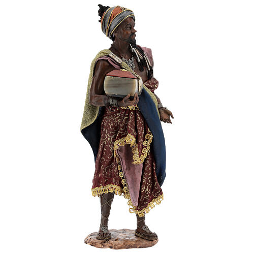 Moor Wise Man 30 cm Angela Tripi terracotta 5