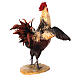 Rooster looking around for Tripi's Nativity Scene with 30 cm characters s4