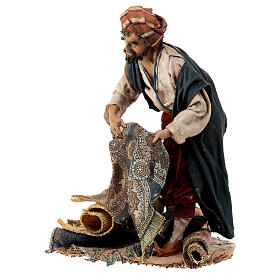 Carpet salesman for Tripi's Nativity Scene with 18 cm terracotta characters
