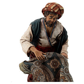 Carpet salesman for Tripi's Nativity Scene with 18 cm terracotta characters