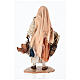 Vecchina con galline presepe 18 cm Angela Tripi terracotta s5