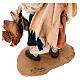 Vecchina con galline presepe 18 cm Angela Tripi terracotta s6