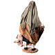 Old woman with hens, 18 cm Angela Tripi terracotta nativity  s6