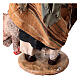 Old woman with hens, 18 cm Angela Tripi terracotta nativity  s7