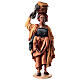 Moor woman with laundry basket on her head for Tripi's Nativity Scene with 18 cm terracotta characters s1