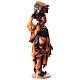 Moor woman with laundry basket on her head for Tripi's Nativity Scene with 18 cm terracotta characters s5