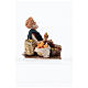 Vendedor de fruta sentado belén 18 cm Angela Tripi terracota s6