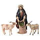 Pastor dando de comer a las cabras belén 18 cm Angela Tripi terracota s1