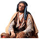 Sitting fisherman for terracotta Angela Tripi's Nativity Scene of 30 cm s2