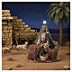 Sitting fisherman for terracotta Angela Tripi's Nativity Scene of 30 cm s2