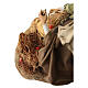 Seated fisherman 30 cm Angela Tripi terracotta s8