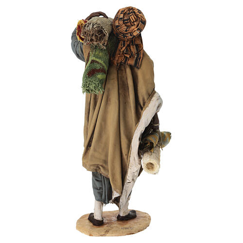 Venditore di tappeti terracotta Angela Tripi 30 cm 9