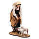 Shepherdess with little lambs 30 cm Angela Tripi terracotta s3