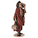 Man carrying barrels for terracotta Angela Tripi's Nativity Scene of 30 cm s3