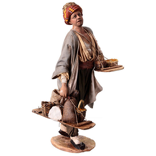 Spice merchant for terracotta Angela Tripi's Nativity Scene of 30 cm 3