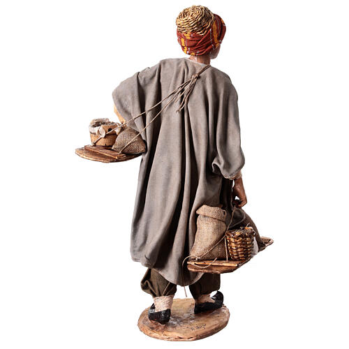 Spice merchant for terracotta Angela Tripi's Nativity Scene of 30 cm 7