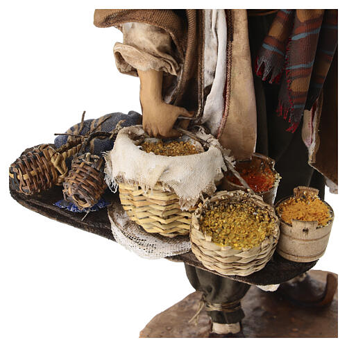 Comerciante con especias Angela Tripi 30 cm terracota 3