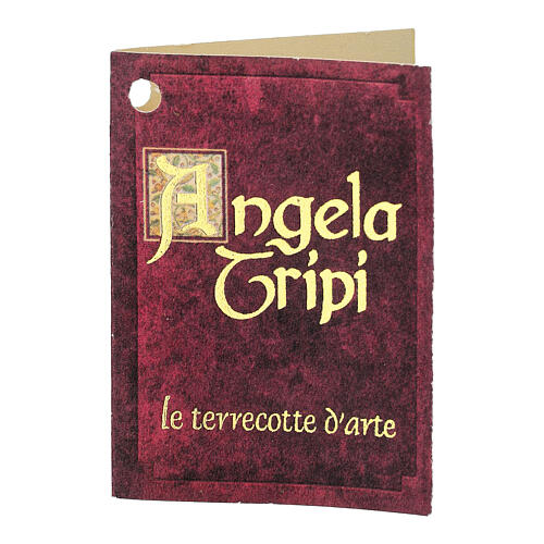 Handlarz z przyprawami, Angela Tripi, szopka 30 cm, terakota 12
