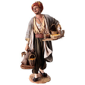 Merchant with spices Angela Tripi 30 cm terracotta