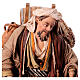 Man with barrels on his back for terracotta Angela Tripi's Nativity Scene of 30 cm s2
