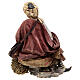 Pastore seduto con pecora 30 cm terracotta Angela Tripi s9