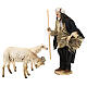 Shepherd with a sheep and goat for terracotta Angela Tripi's Nativity Scene of 30 cm s1