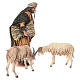 Shepherd with a sheep and goat for terracotta Angela Tripi's Nativity Scene of 30 cm s5