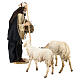 Pastor com ovelha e cabra para presépio de Angela Tripi com figuras de 30 cm s7
