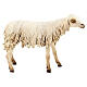 Shepherd 30 cm with sheep and goat Angela Tripi terracotta s10