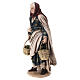 Anciana con cestas 30 cm Angela Tripi terracota s3