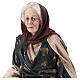 Elderly woman with baskets 30 cm Angela Tripi terracotta s2