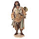 Vendeur de paniers 30 cm crèche Angela Tripi terre cuite s1