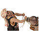 Shepherd pulling the donkey figure Angela Tripi terracotta 30 cm s7