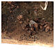 Shepherd pulling the donkey figure Angela Tripi terracotta 30 cm s12
