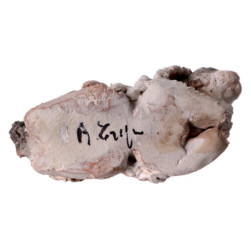 Kaninchen – Krippentier aus Terrakotta für 18 cm Figuren-Serie von Angela Tripi 6