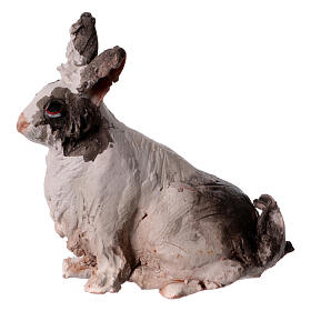 Kaninchen – Krippentier aus Terrakotta für 18 cm Figuren-Serie von Angela Tripi