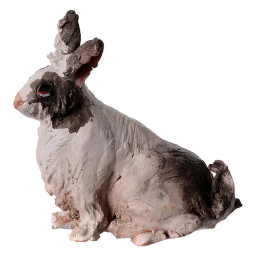 Kaninchen – Krippentier aus Terrakotta für 18 cm Figuren-Serie von Angela Tripi 1