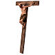 Robber with beard on the cross, terracotta, Angela Tripi's Nativity Scene of 30 cm s4