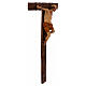Robber on the cross, terracotta, Angela Tripi's Nativity Scene of 30 cm s5