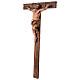 Robber on the cross, terracotta, Angela Tripi's Nativity Scene of 30 cm s4