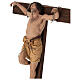 Robber on the cross, terracotta, Angela Tripi's Nativity Scene of 30 cm s5