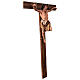 Thief on cross in terracotta 30 cm Angela Tripi s7