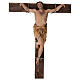 Thief on cross in terracotta 30 cm Angela Tripi s3