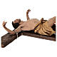 Thief on cross in terracotta 30 cm Angela Tripi s7