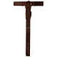 Thief on cross in terracotta 30 cm Angela Tripi s15