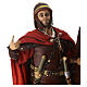 Roman soldier with spear, terracotta, Angela Tripi's Nativity Scene of 30 cm s2